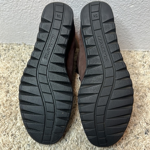 HARTJES SHARKY AUBERGINE NUBUCK CHUKKA BOOTS - Picture 10 of 12